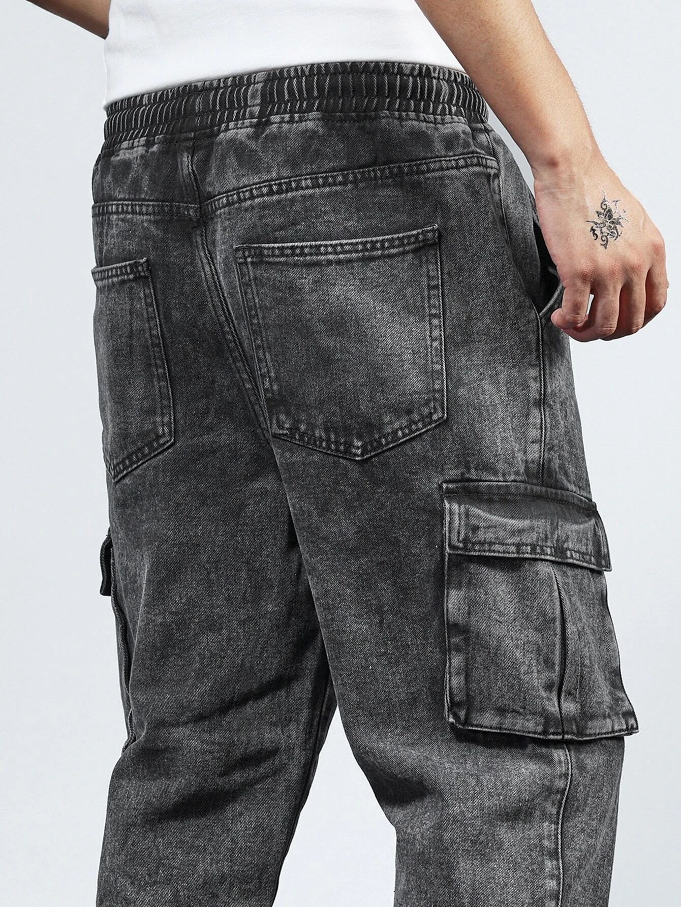 Manfinity Men Cotton Jogger Jeans