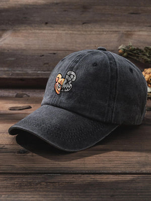 1Pc Men Cartoon Bear Pattern Baseball Cap for Daily Life Casual