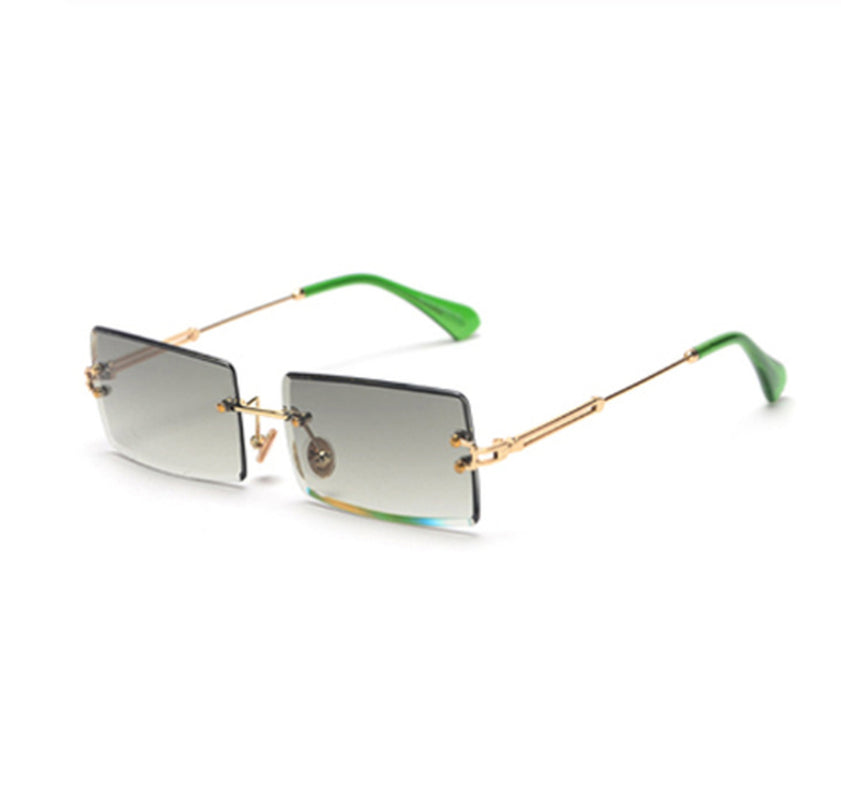  Sunglasses  Fashion Rimeless rectangle  