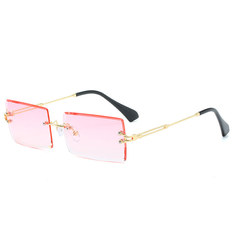  Sunglasses  Fashion Rimeless rectangle  