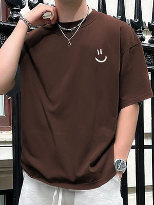 Manfinity Men'S Drew  Oversized T-Shirt