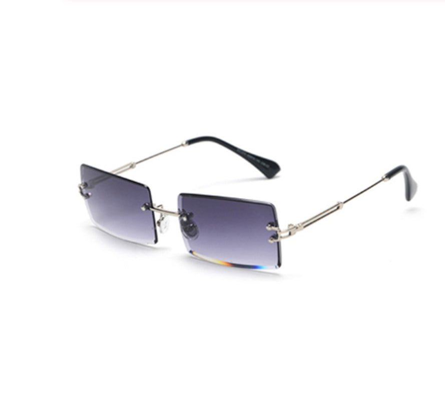  Sunglasses  Fashion Rimeless rectangle  