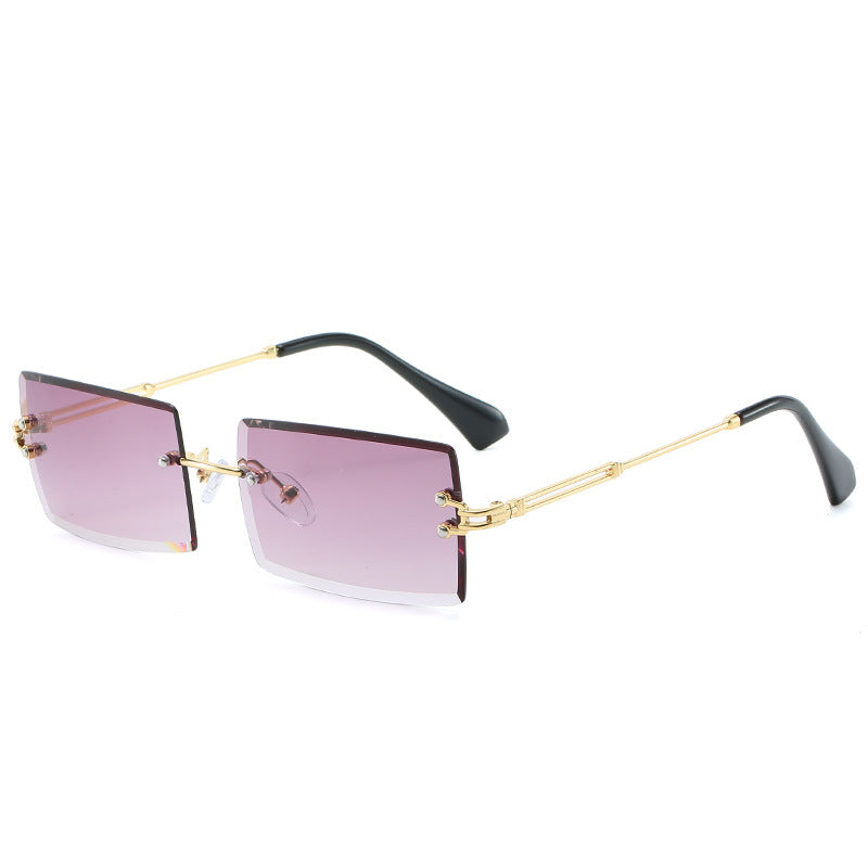  Sunglasses  Fashion Rimeless rectangle  